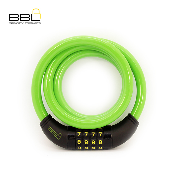 BBL Combination Bicycle Lock BBL5231-1200GRN - Image 4