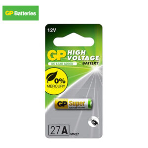 GP High Voltage Alkaline Cylindrical 27A Battery GPPBA27AF000