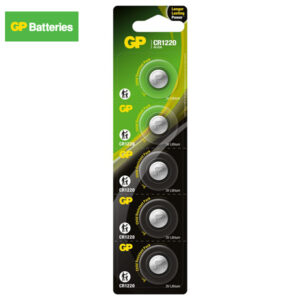 GP Lithium Button Coin Cell CR1220 Battery GPPBL1220029