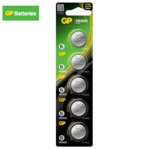 GP Lithium Button Coin Cell CR2025 Battery GPPBL2025155
