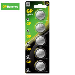 GP Lithium Button Coin Cell CR2430 Battery GPPBL2430054