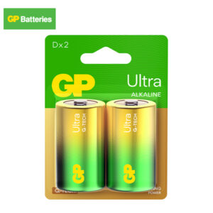 GP Ultra Alkaline Cylindrical D Battery GPPCA13AU073