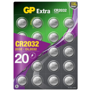 GP Lithium Button Coin Cell CR2032 Battery GPPBL2032245