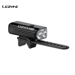 LEZYNE LED Light MACRO Drive 1400 + Front Lighting LED-4-V737
